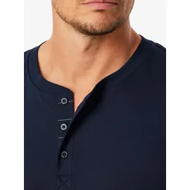 SCHIESSER Pyjama Fine Interlock Blau 56