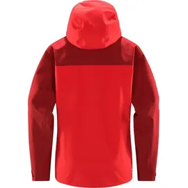 Haglöfs Front Proof Regenjacke Damen Poppy Red/Corrosion S