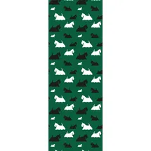 Queence Vinyltapete Josephine, glatt, bedruckt, Fellimitat, Reptilienprägung, tropisch, animal print, Motiv, 90x250cm, selbstklebend, kinderleichte Anbringung, Sticker grün