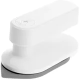 MUCKLILY Handheld Elektrisches Mini bügeleisen Kabellos Tragbar Reisebügeleisen für Zuhause und Unterwegs mit Schneller Aufheizung und Effizienter Dampffunktion