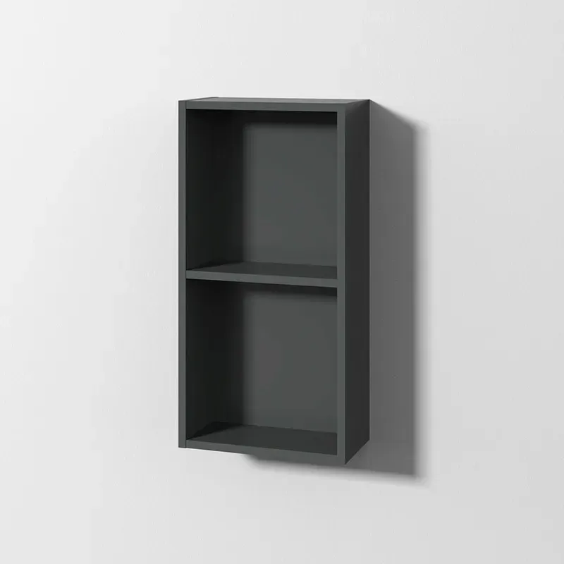 Sanipa Cubes Regalmodul, Anthrazit-Matt, CU11122 CU11122