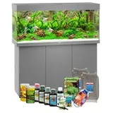 JUWEL® AQUARIUM Kombination Rio 240 LED inkl. Starter-Set, ca. B121/H128/T41 cm, Grau