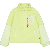 Alpha Industries Sherpa Jacke Arctic Lime 36