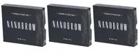 NANOBROW Savon coiffant pour sourcils 3x30 g