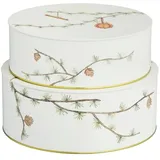 Kähler Hammershøi Christmas Keksdose Ø20/Ø22 2 Stck.