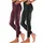 VIVANCE ACTIVE Leggings Damen beere, schwarz Gr.36/38