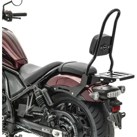OEM Sissy Bar L3 für Honda Rebel 1100 21-25 Gepäckträger Schwarz