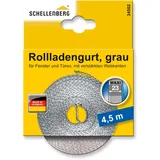 Schellenberg Rollladengurt Maxi 23 mm 4,5 m Grau