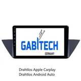 GABITECH 10" Android 13 Autoradio GPS Navi Carplay für BMW X1 E84 2009-2012. Autoradio (Drahtlos Carplay und Android Auto 4GB RAm 64GB ROM Octa-Core) schwarz