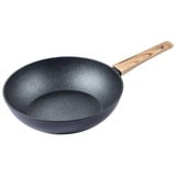 Schäfer Elektronik Schäfer Wokpfanne Ø 28 cm Maple Wood Wok-Pfanne