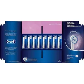 Oral B Sensitive Clean Aufsteckbürste 8 St.