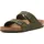 Birkenstock 'Arizona' - Dunkelgrün,Hellgrau,Braun - 41