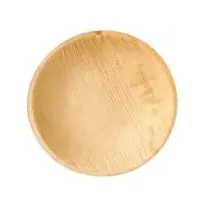 Papstar Teller Palmblatt rund Ø 18,5 cm 25 St. Naturfarben