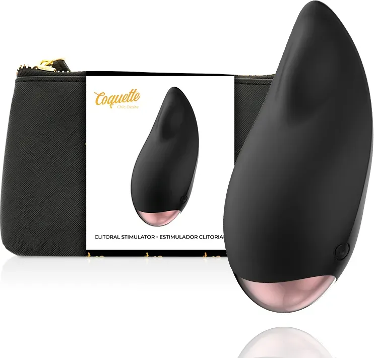COQUETTE CHIC DESIRE - Klitorisstimulator Schwarz/Gold kompakt