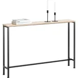 SoBuy Konsolentisch Flurtisch Sideboard Beistelltisch Natur FSB19-XL-Z