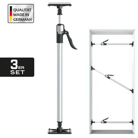 PROFISPANN Schnell Türspanner Alu 3er-Set 66 - 99 cm