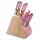 Paris Hilton Messerblock 10-tlg. Pink