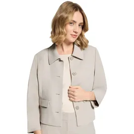 Betty Barclay Blazer-Jacke mit 3/4 Arm in grau beige, 40