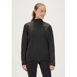 Fahrradjacke ENDURANCE "ZIVA", Damen, Gr. 38, schwarz, 100% Polyester, bedruckt, unifarben, casual, normal, ohne Ausschnitt, Langarm, Jacken, mit reflektierenden Details