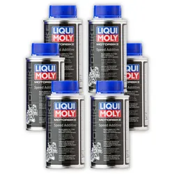 6x 150ml LIQUI MOLY 3040 Additiv Motorbike Speed Additive Motorrad Speed