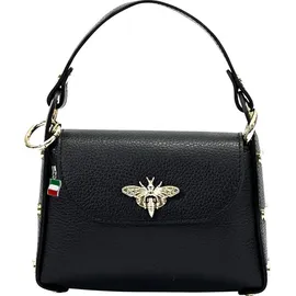 FLORENCE Umhängetasche Leder Black