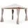 sweeek Pavillon 3 x 3 m inkl. Vorhänge Beige