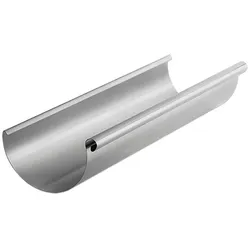 Dachrinne, Regenrinne, Halbrund, Titanzink, 250x0,65x2000 mm