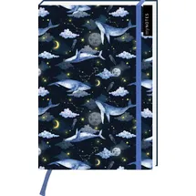 arsEdition Notizbuch Cosmic Whale A5 gepunktet