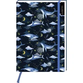 arsEdition Notizbuch Cosmic Whale A5 gepunktet