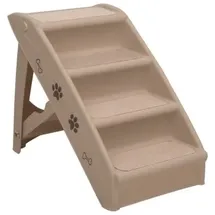 vidaXL Hundetreppe Klappbar Braun 62x40x49,5 cm