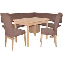 moebel-direkt-online möbel direkt online 4tlg. Eckbankgruppe Schenkelmaß 150x182 cm
