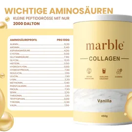 marble® Collagen Pulver Vanille 450 g