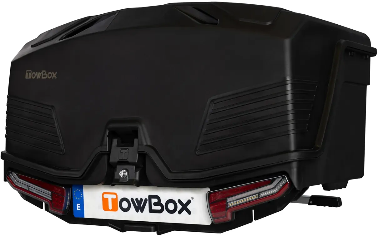 Towbox Alpha urban black - Heckträgerbox