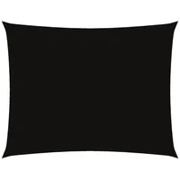 VidaXL Sonnensegel Oxford-Gewebe Rechteckig 5x7 m Schwarz