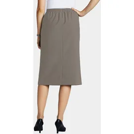 GOLDNER Bleistiftrock Damen Meliert Beige 23