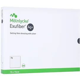 Exufiber Ag+ 15 x 15 cm 10 St.