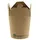 Papstar Snackboxen Pappe eckig 230 ml 25 St. Braun