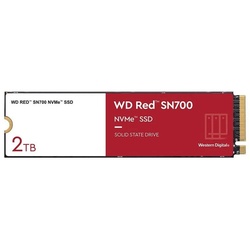Western Digital Red SN700 WDS200T1R0C – 2TB – M.2 2280 – PCIe 3.0 x4 (NVMe) interne SSD (2TB) M,2″ 3400 MB/S Lesegeschwindigkeit, 2900 MB/S Schreibgeschwindigkeit