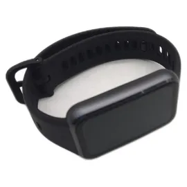 Huawei Band 11 Schwarz 28,2 mm Aluminiumgehäuse Fluorelastomerarmband Schwarz