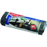Office-products Müllbeutel 60 Liter, schwarz, 10 Stück