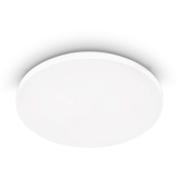 Eglo LED Deckenleuchte Frania-M Ø 33 cm , mit Tageslichtsensor aus Stahl und Kunststoff in Weiß, LED Wandlampe warmweiß