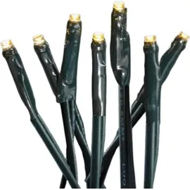 FHS International FHS LED Lichterkette innen warmweiß 20 teilig 09243 - Grün