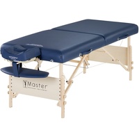 Master Massage cm Klappbar Massagebank Kosmetikliege Portable Beauty Bed Mobile Massageliege, Königsblau, 71cm