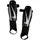 Schienbeinschoner mit Knöchelschutz Herren 010 black/black/white S