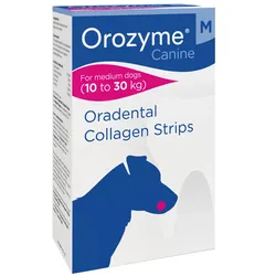 OROZYME Oradental Kollagen-Streifen M Kollagen-Kauartikel