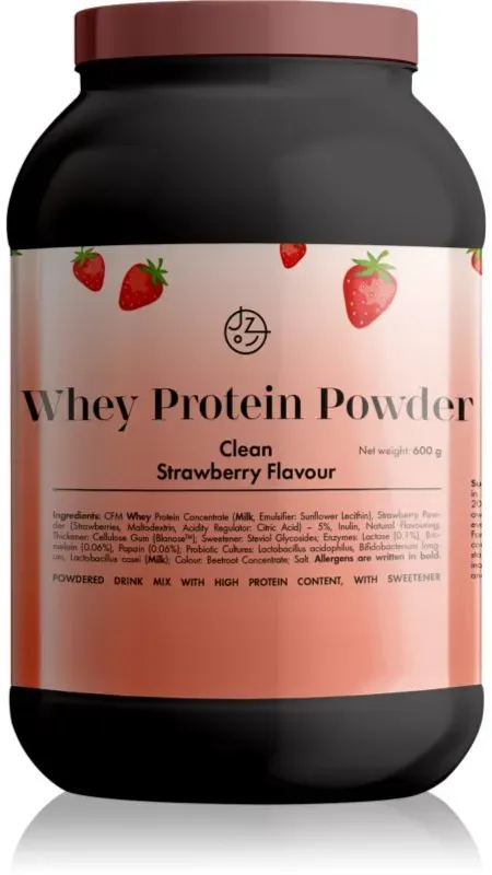 Mandimu Molkenproteinpulver Molkenprotein Geschmack Strawberry 600 g