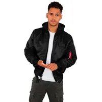 Alpha Industries Ma-1 Zh Back Print Jacke Black / Reflective XL
