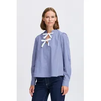 B.YOUNG Tunika BYIBIS BLOUSE 20817236 verspielte Tunika in Blau | Gr.: 44
