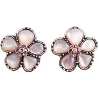 The Noble Collection Hermine's Yule Ball Ohrringe, versilbert, Silber Kristall