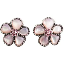 The Noble Collection Hermine's Yule Ball Ohrringe, versilbert, Silber Kristall